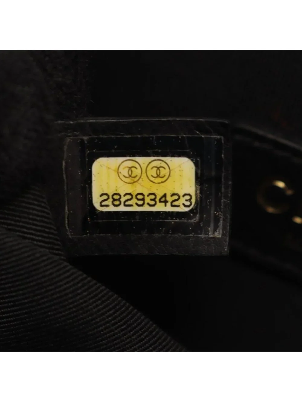 Chanel Shoulder Bag Boy Small Black Caviar Leather Boy Stitch Chain